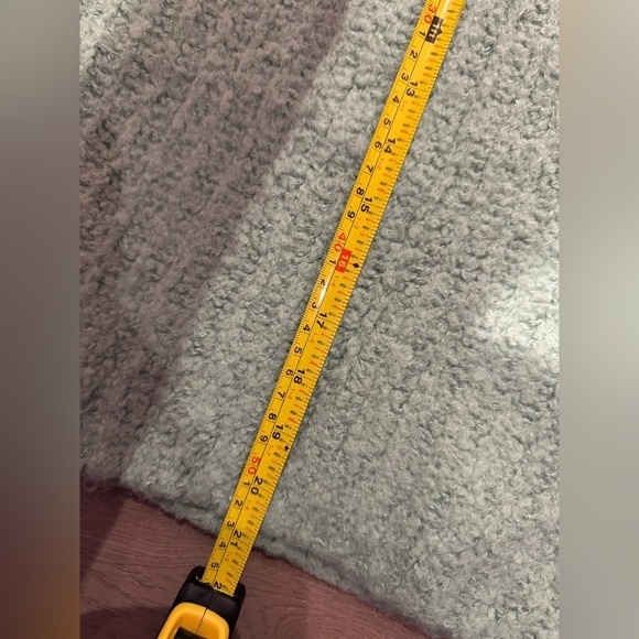 MASSIMO DUTTI Italian alpaca soft cozy chunky ribbed funnel neck sweater (S) - Picture 8 of 8